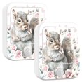 thumbnail image 2 of Grey Squirrel Night Lights Plug into Wall LED with Auto Light Sensor Warm Light for Kids Hallway Bedroom Living Room Kitchen Bathroom Set of 2, 2 of 7