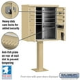 thumbnail image 3 of Cluster Box Unit with 8 Doors and 2 Parcel Lockers in Sandstone with USPS Access Type I, 3 of 3