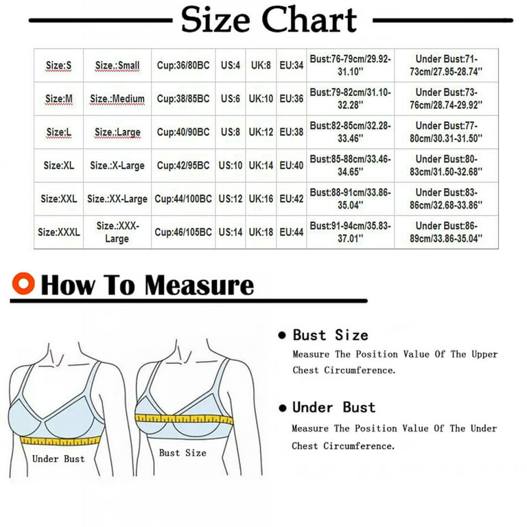 Ozmmyan Wirefree Bras for Women ,Plus Size Front Closure Lace Bra Wirefreee  Extra-Elastic Bra Active Yoga Sports Bras 36B/C-46B/C, Summer Savings  Clearance 