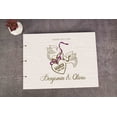 thumbnail image 4 of Darling Souvenir Personalized Engraved Laser Cut Wedding Guest Book Wooden Cover Sign-in Book Registry Guestbook Scrapbook-TY, 4 of 7