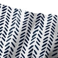 thumbnail image 5 of Creative Products Navy Modern Herringbone 71x74 Shower Curtain, 5 of 7