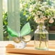 thumbnail image 2 of Matsuzay Hermosa estatuilla de cristal para sala de estar, adorno de pisapapeles decorativo Premium y exquisito Decoración del hogar Verde amarillo, 2 of 6