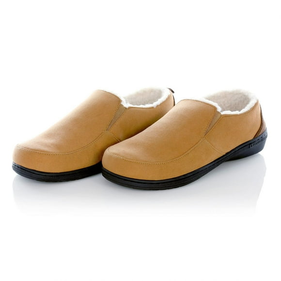 PowerStep® ArchWear⢠Men's Twin-Gore Slippers Light Brown - 8800-30
