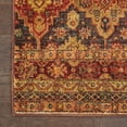 thumbnail image 3 of Nourison Vintage Tradition Moroccan Tribal Blue/Red Area Rug, 3 of 8