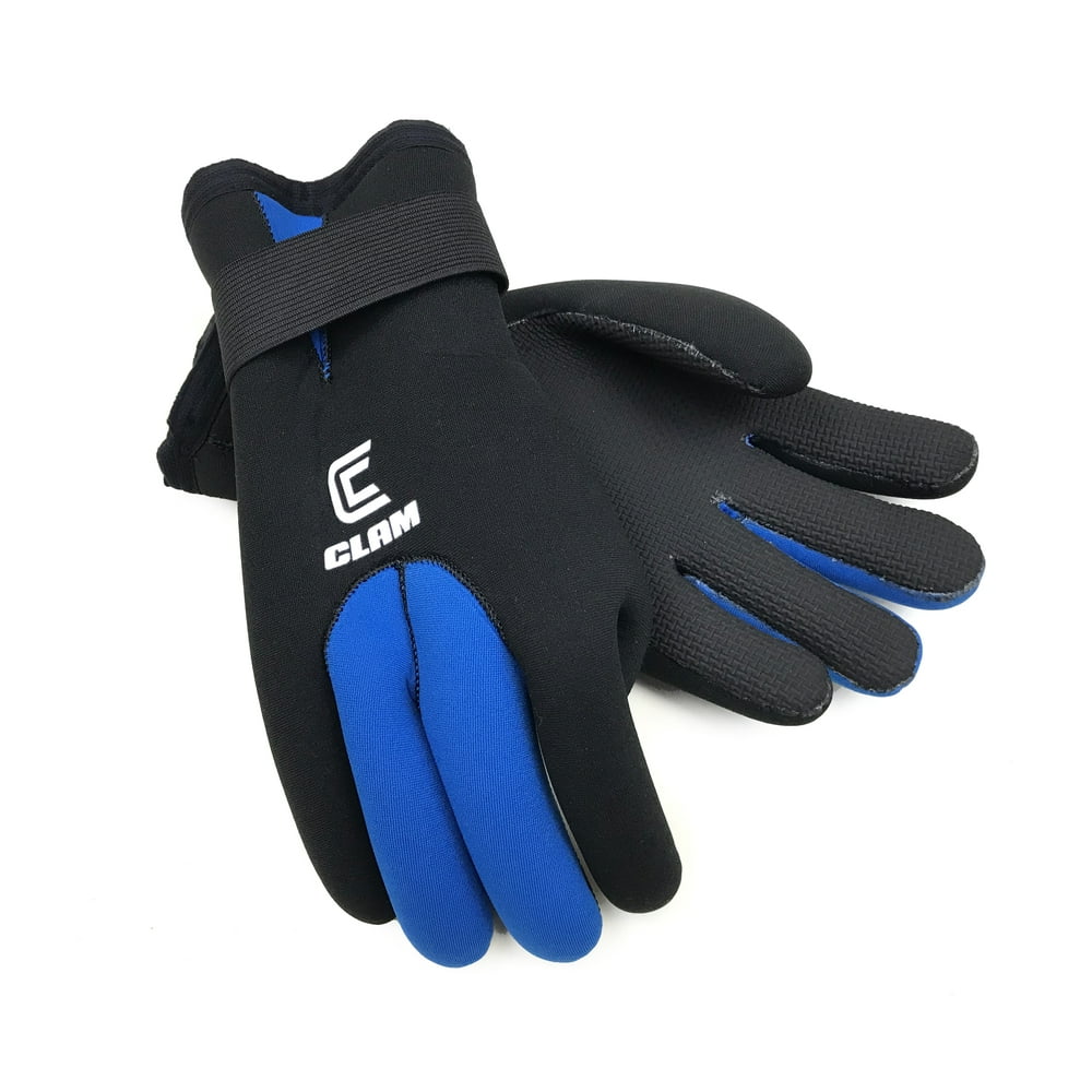 Clam Outdoors Neoprene Fishing Glove Med