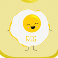 thumbnail image 4 of Inktastic Cute Kawaii Fried Egg Boys or Girls Baby Bib, 4 of 4