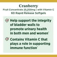 thumbnail image 3 of Nature's Bounty Cranberry with Vitamin C Softgels, 25,200 Mg, 60 Ct, 3 of 7