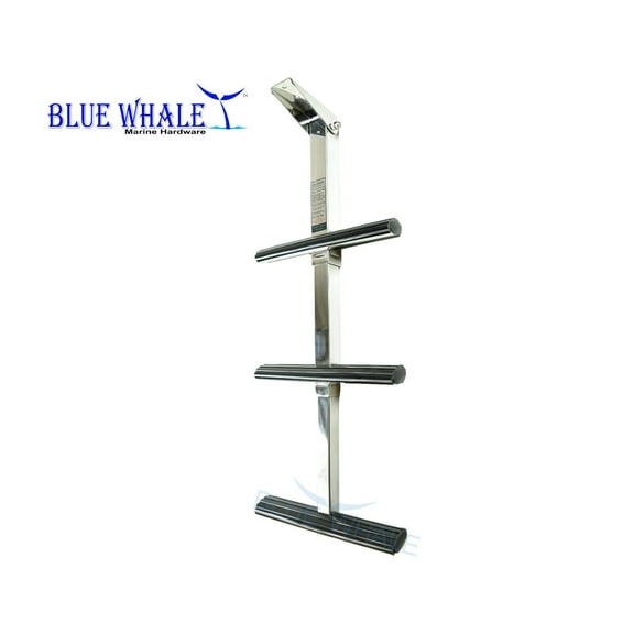 Buy Heavy Duty Transom Boat Pontoon Ladder | Folding Ladder at Our Store