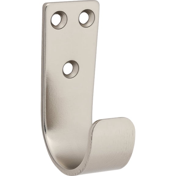 National Hardware N337-901 Cooper Multi-Purpose Hook, 2-5/16", Satin Nickel