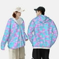 thumbnail image 6 of Kll Purple Dragon Scales Print Men'S Women’s Upf 50+ Sun Protection Outdoor Hoodie Jacket Long Sleeve Fishing Hiking Performance Shirt- Xx-Large, 6 of 8