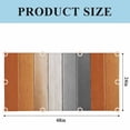 thumbnail image 3 of Burnt Orange Gray Ombre Fluorescent Light Covers, Vintage Farmhouse Wooden Magnetic Light Covers for Ceiling Lights, Fluorescent Ceiling Shade Filters for Classroom Bedroom Office 4x2Ft x 4PCS, 3 of 8