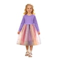thumbnail image 6 of Bmisegm Back to School Clothes for Teen Girls High Waist Gradient Mesh Long Skirt for Party Princess Wear Girls Skirts 9-10 Years, 6 of 6