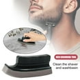 thumbnail image 2 of Soumake Sink Beard Cleaning Brush with Ergonomic Handle Portable Men Beard Trimming Sponge Brush Countertop Beard Hair Catcher Cleaner Tools, 2 of 8