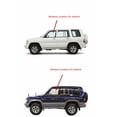 thumbnail image 3 of Driver Left Side Front Door Window Compatible with Isuzu Trooper 1992-2002 Models/ Compatible with Acura SLX 1996-1999 Models, 3 of 4