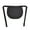 Black1, variant on harmtty Maid Cosplay Apron Girls Ruffled Waist Apron Kitchen Costume Solid Color Fancy Dress Half Apron Cosplay Outfit Accessory