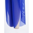 thumbnail image 6 of TTAO Kids Lyrical Dance Bottom Yoga Pants for Cha-cha Young Dancer Hiphop Outfit Contemporary Dance Wear Blue 16, 6 of 7