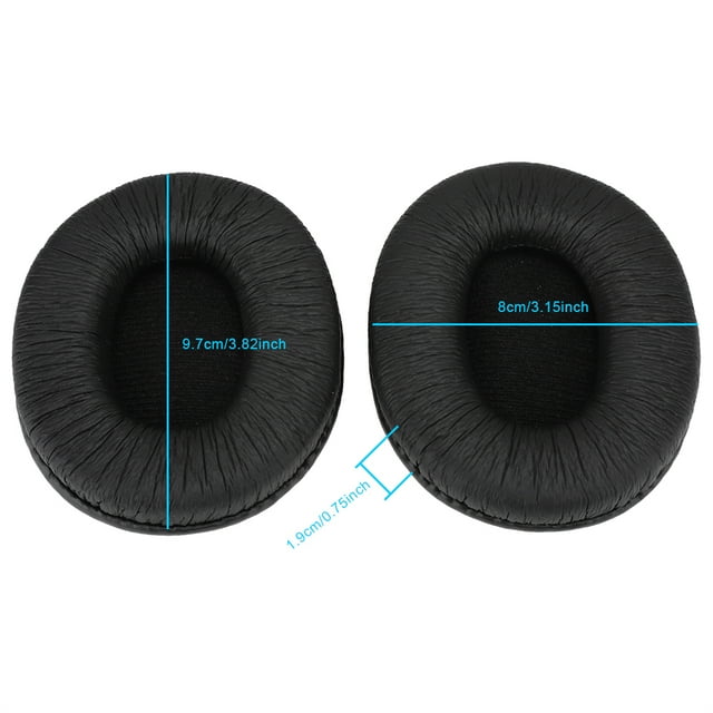 LHCER Earphone Ear Pads Strong Compatibility Headphone Ear Pads Excellent Quality Easy To Listen To Music Easy To Install Office For MDR-7506 Home MDR-V6 MDR-CD