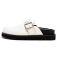 thumbnail image 1 of New Classic Round Head Versatile Female Fashion Slippers with Anti Slip Thick Bottom Button Design for Ladies Outing Boken Shoes, 1 of 4