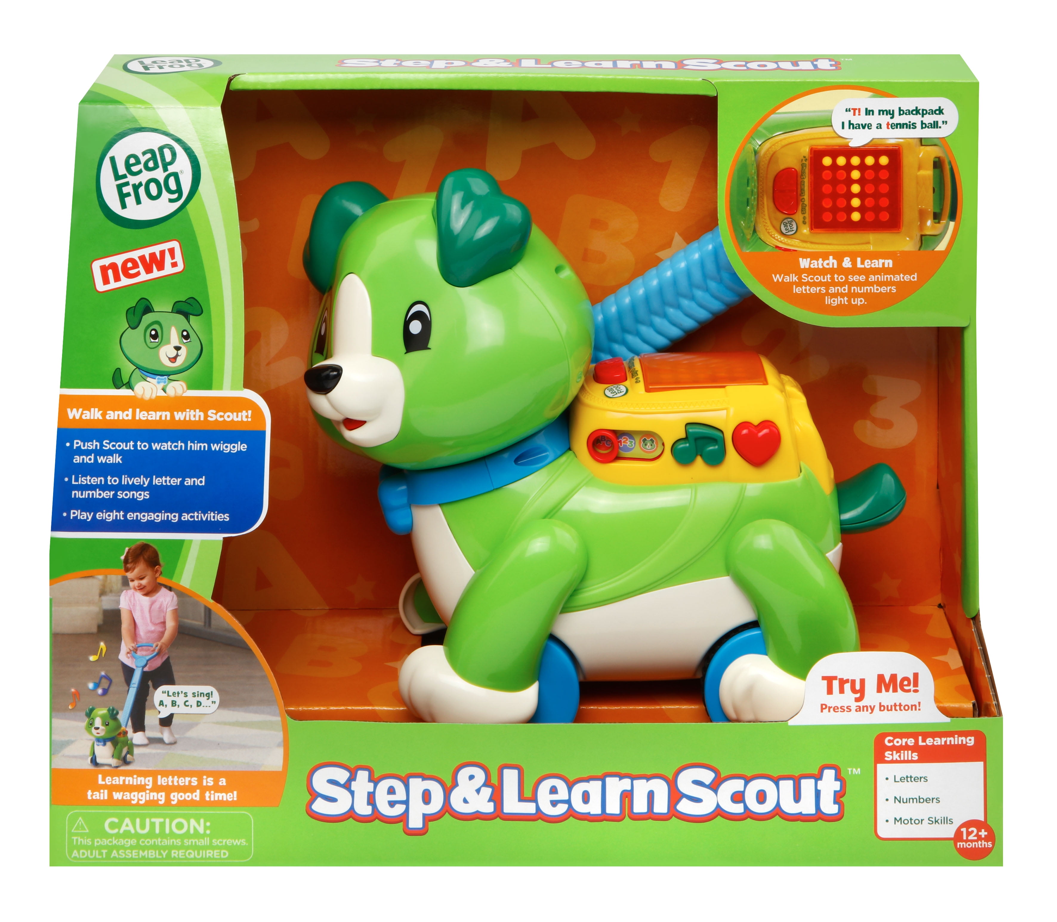 leapfrog step & learn scout