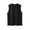 Black ①, variant on Chiccall Cotton Summer Tops for Men Lightweight Crew Neck Sleeveless Tank Tops Solid Breathable Casual Beach Sweat Shirts