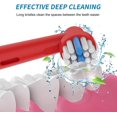 thumbnail image 3 of Glaciersei 8pcs Toothbrush Replacement Heads Compatible with Electric Toothbrush for Kids, 3 of 5