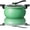 Green, variant on Micro Pressure Cooker, Multifunctional Large Capacity Non-stick Pressure Cooker, 8 Quart Cooking Pot with Anti-Scalding Handle & Visual Glass Lid for Stovetop (Orange)