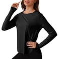 thumbnail image 1 of Camisetas Entrenamiento Guardia Erupción Tops Sun Women Long Manga Athletic Wishs (L), 1 of 6
