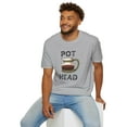 thumbnail image 4 of Pot Head Tshirt Funny Coffee Shirt Sarcastic Mens Graphic tees Caffeine, 4 of 4