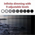 thumbnail image 3 of 1-9 Gears Adjustable Tint Sunglasses for Men UV400 Polarized Fishing Sunglasses, UV Protection Glasses Round Shady Rays for Outdoor Travel, 3 of 5