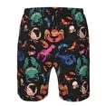thumbnail image 3 of Pofeuu Animals Under Water Prin Men's Swim Trunks Quick Dry Bathing Suit Swimming Board Shorts Mesh Lining Beach Swimwear-Small, 3 of 6