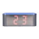 thumbnail image 3 of Reloj despertador digital elegante y exquisito con pantalla LED grande, reloj electrónico de escritorio para el hogar, color rojo, 3 of 14