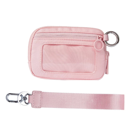 Multifunctional Waist Bag Water Resistant Chest Bag with Clear Window Card Holder Running Belt Bag for Man Woman