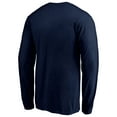 thumbnail image 3 of Men's Navy New York Yankees Team Lock Up Wordmark Long Sleeve T-Shirt, 3 of 3