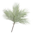 thumbnail image 2 of Ramo de helechos artificiales de plástico con hojas de palma para decoración del hogar - 05 Blanco verde, 2 of 8