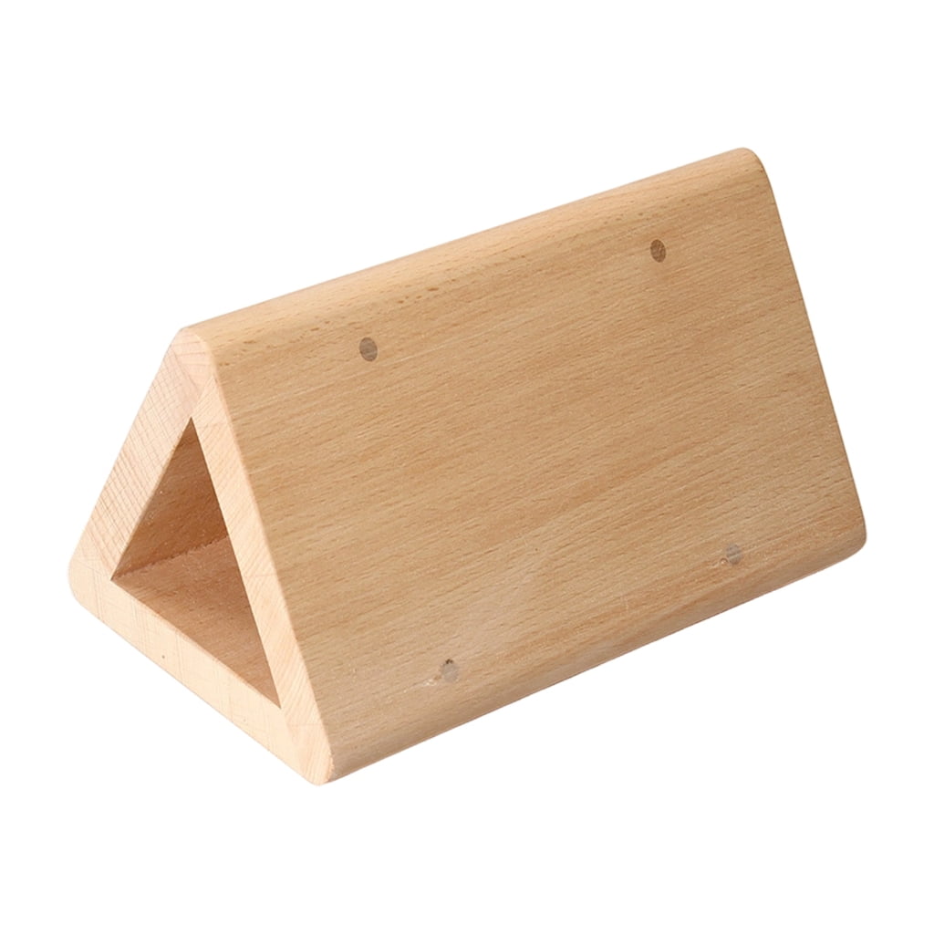 Professional Leather Craft Tool For Triangles Bending With Sturdy Beechwood Mould