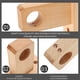 thumbnail image 2 of 2 piezas de soporte de madera para barras de cortina, soporte para barra de cortina de pared, soporte para ganchos de barra de cortina de pared, 2 of 6