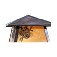 thumbnail image 5 of Meyda Tiffany 144035 Stillwater 2 Light 15" Tall Pier Mount Post Light - Copper, 5 of 6