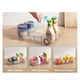 thumbnail image 4 of Contenedores Organizadores para Refrigerador con Ruedas,Cajones Enrollables Transparentes Que Organizan el Refrigerador con Divisores,Contenedores Almacenamiento PláStico Grueso, 4 of 5
