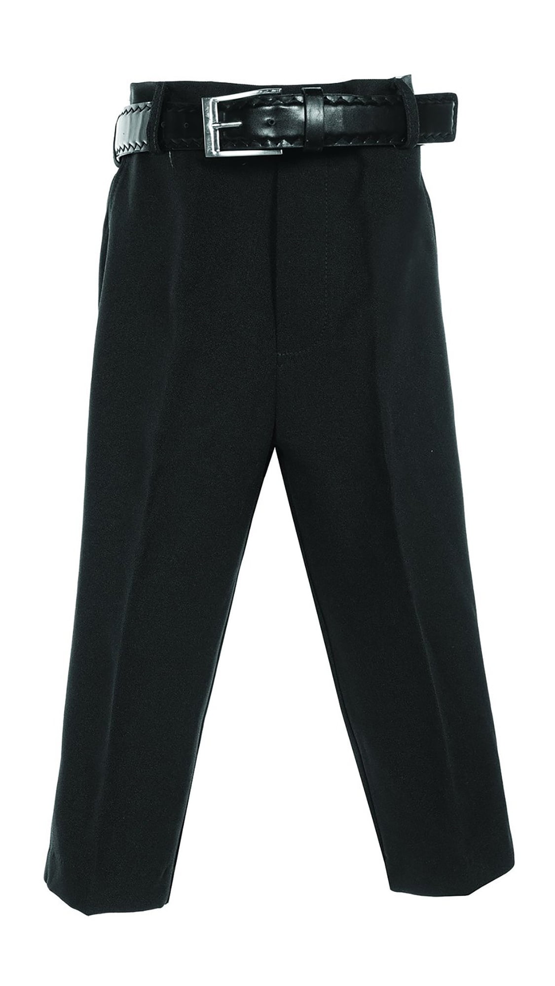 Avery Hill Boys Flat Front Dress Pants with Belt (Toddler, Little Boys, Big Boys)