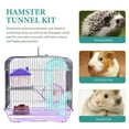 thumbnail image 3 of Soimiss 1Set Hamster Cage Tube in Green Plastic for Maze Connector and Outdoor Pet Playground, 3 of 8