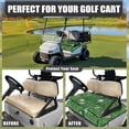 thumbnail image 4 of Whosucclay Golf Club & Ball Print 4 Pockets Golf Cart Seat Cover Breathable for EZGO Club Car Yamaha Icon, Anti-Fade Golf Cart Seat Protector, 4 of 7