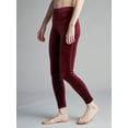 thumbnail image 5 of Kalon Women's 2-Pack High Waist Velvet Legging, 5 of 6