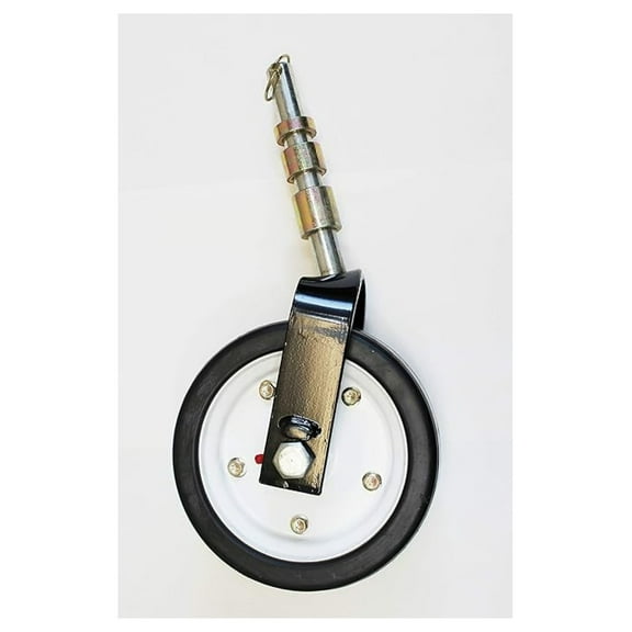 Finish Mower Wheel Assembly - Replacement Kit for 4'-7' Mowers - RFM, RSFM, RSFM-SS-FH84 - Includes Wheel, Fork, Bolt & Spacer Kit