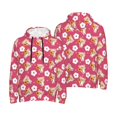 thumbnail image 6 of Bingfone Piggy Sunflower Men's Drawstring Hoodie Long Sleeve Pocket Sweatshirts-XX-Large, 6 of 6