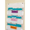 thumbnail image 4 of File Storage Pocket Chart, 10 Pockets, Confetti, 14" X 58", 4 of 4