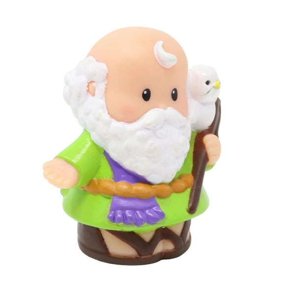 Replacement Part for Fisher-Price Little-People Noah's Ark Playset B1266 - Includes Noah dressed in Green Outfit - Dove on Shoulder