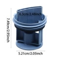 thumbnail image 3 of WUSUOWEI 3PCS Washing Machine Drain Filter,Washer Drainage Pumpfluff Filter,Outlets Seal Cover Plug,Replacement for Laundry Machine, 3 of 9