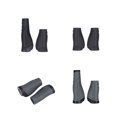 thumbnail image 4 of Eigraketly 1 par de empuñaduras de aleación de aluminio para manillar de bicicletas, reemplazo portátil, accesorios ergonómicos para extremos de Ciclismo Negro Gris Tipo 1 Eigraketly OD026280-04, 4 of 6