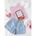 thumbnail image 3 of Cute Bunny Crane Game T-Shirt Toddler -Image by Shutterstock,  3 Toddler, 3 of 4