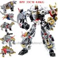 thumbnail image 1 of Figuras de acción 5 en 1 para niños, juguetes de transFormación, robot Predaking Devastator KO gt, modelo de Figura de acción, juguete de deFormación PT05 PT-05, 1 of 4